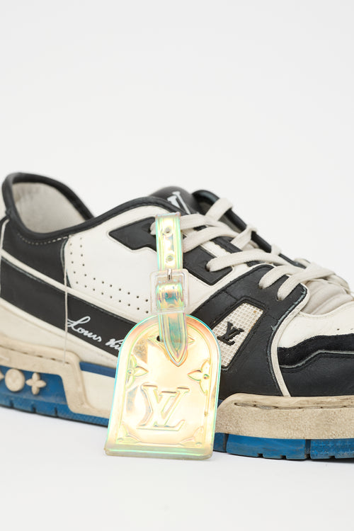 Louis Vuitton Leather Trainer Upcycling Sneaker