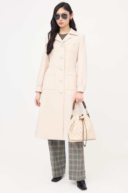 Louis Vuitton Mahina Leather Muria Bucket Bag