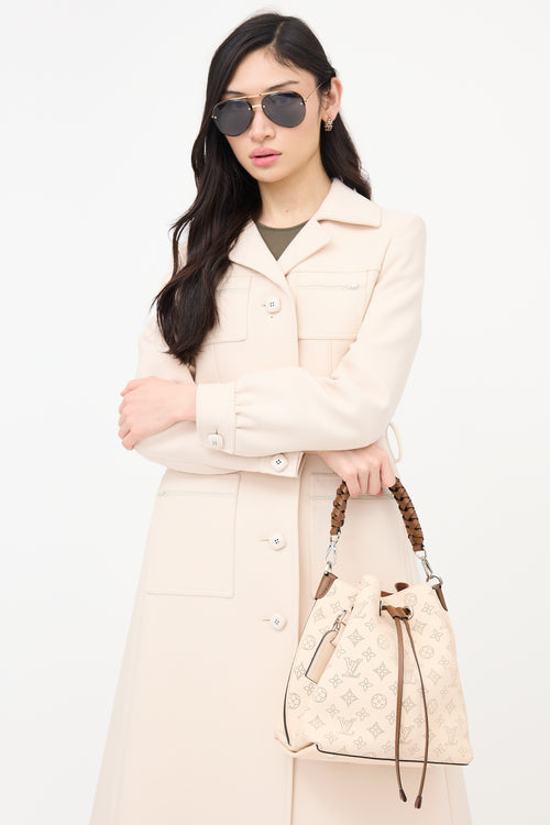 Louis Vuitton Mahina Leather Muria Bucket Bag