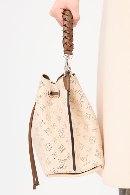 Louis Vuitton Mahina Leather Muria Bucket Bag