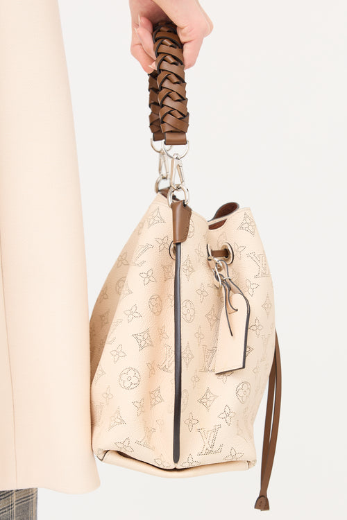 Louis Vuitton Mahina Leather Muria Bucket Bag
