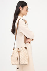 Louis Vuitton Mahina Leather Muria Bucket Bag