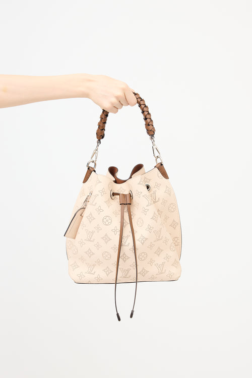 Louis Vuitton Mahina Leather Muria Bucket Bag