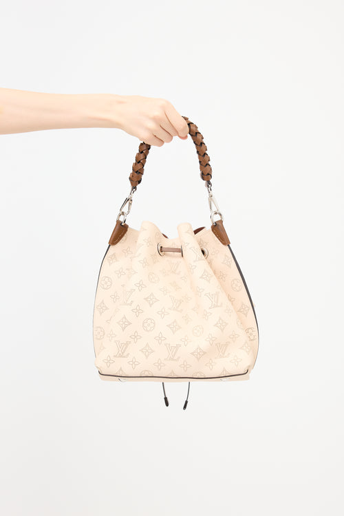 Louis Vuitton Mahina Leather Muria Bucket Bag
