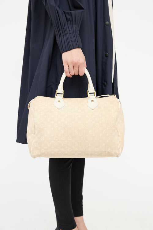 Louis Vuitton Dune Mini Lin Speedy Bag