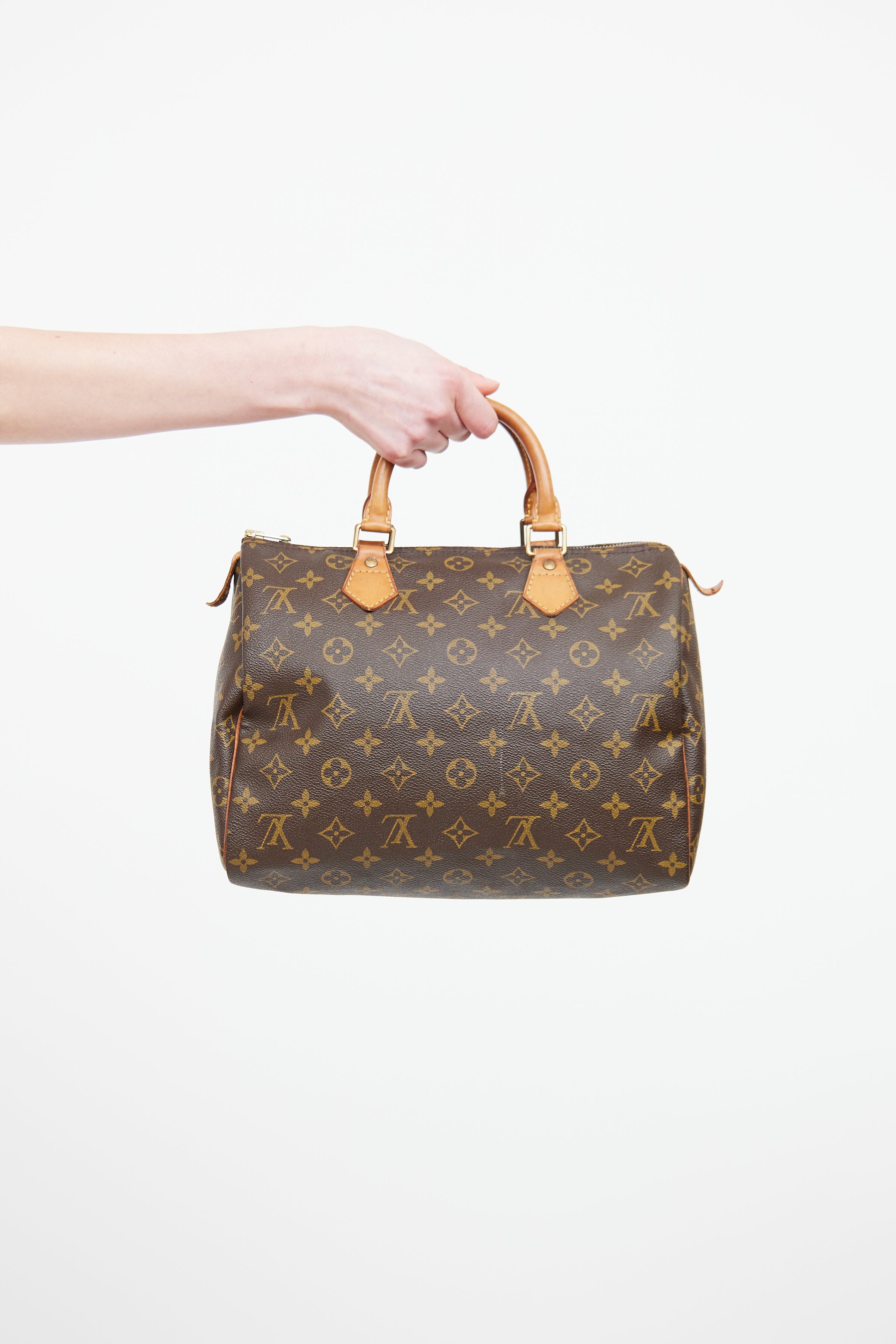 Louis Vuitton // Brown Speedy 30 Monogram Bag – VSP Consignment
