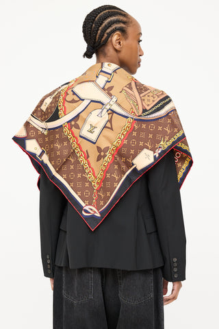 Silk Tribute To Square Scarf