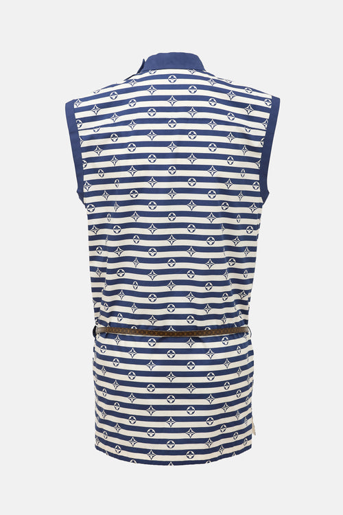 Louis Vuitton Monogram Belted Dress