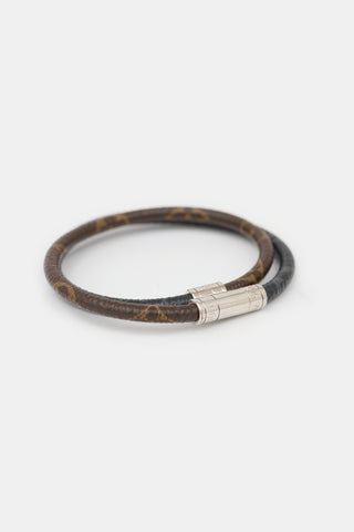 Louis Vuitton Monogram Canvas Keep It Double Bracelet