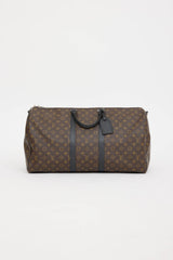 Louis Vuitton Monogram Keepall 55 Bandoulière Bag