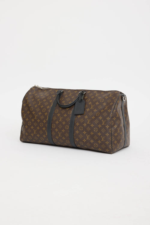 Louis Vuitton Monogram Keepall 55 Bandoulière Bag