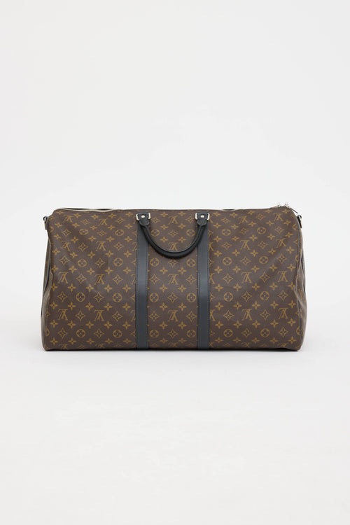 Louis Vuitton Monogram Keepall 55 Bandoulière Bag