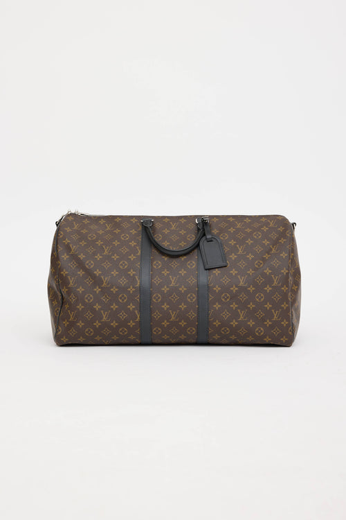 Louis Vuitton Monogram Keepall 55 Bandoulière Bag
