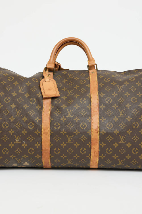Louis Vuitton 1990 Monogram Keepall Bandoulière 60 Bag