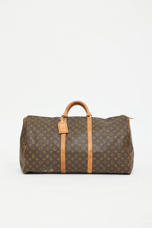 Louis Vuitton 1990 Monogram Keepall Bandoulière 60 Bag