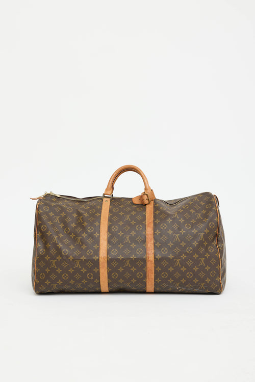 Louis Vuitton 1990 Monogram Keepall Bandoulière 60 Bag