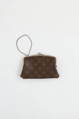 Louis Vuitton Monogram Kisslock Pouch