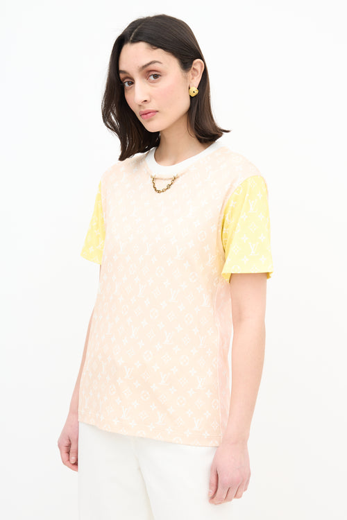 Louis Vuitton Monogram Colour Block T-Shirt