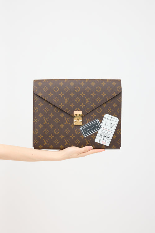 Louis Vuitton Monogram Mark Cruise Pouch