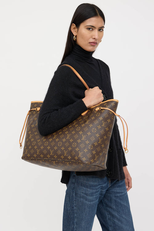 Louis Vuitton 2016 Neverfull Monogram GM Tote
