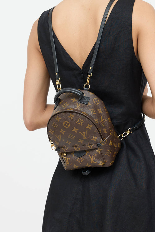 Palm Springs Monogram Mini Backpack