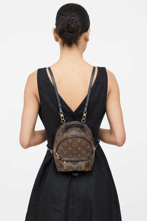 Palm Springs Monogram Mini Backpack