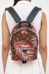 Louis Vuitton 2016 Jungle Dots Monogram Palm Springs Mini Backpack