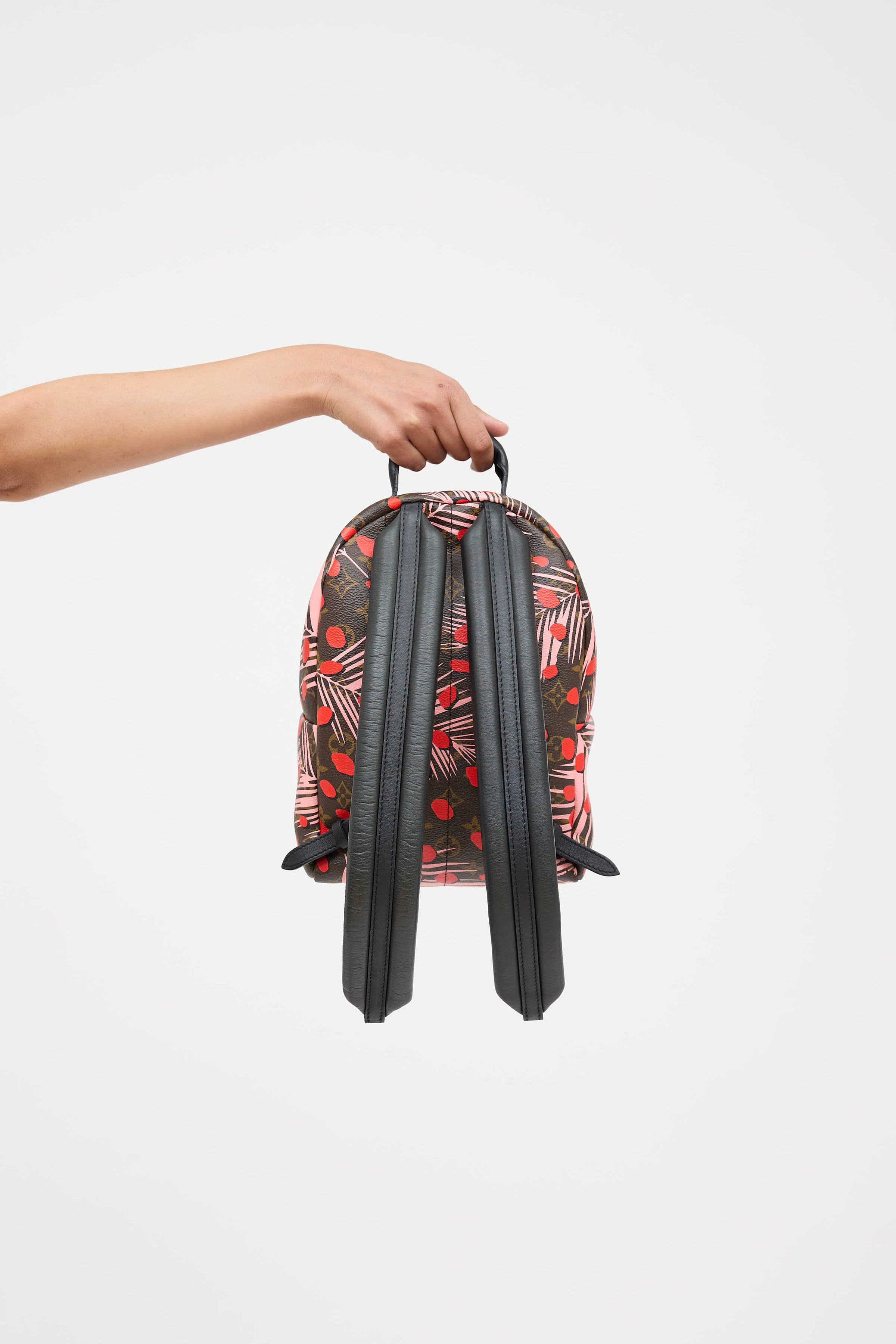 Louis Vuitton // 2016 Jungle Dots Monogram Palm Springs Mini Backpack – VSP Consignment Louis Vuitton // 2016 Jungle Dots Monogram Palm Springs Mini Backpack – VSP Consignment