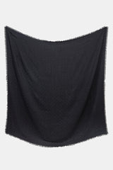 Louis Vuitton Silk & Wool Monogram Scarf
