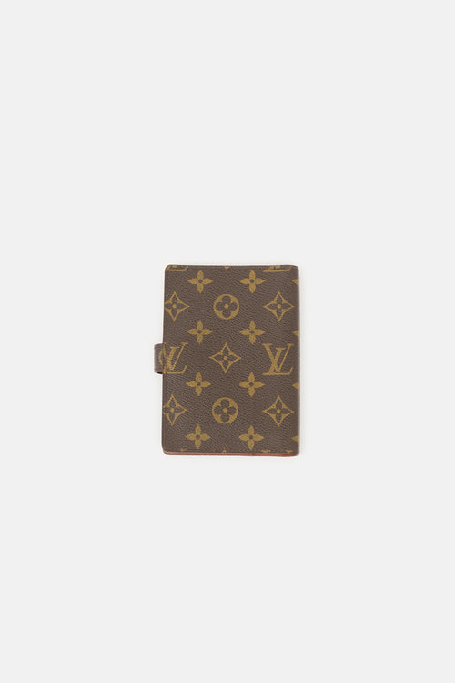 Louis Vuitton Monogram Small Ring Agenda Cover