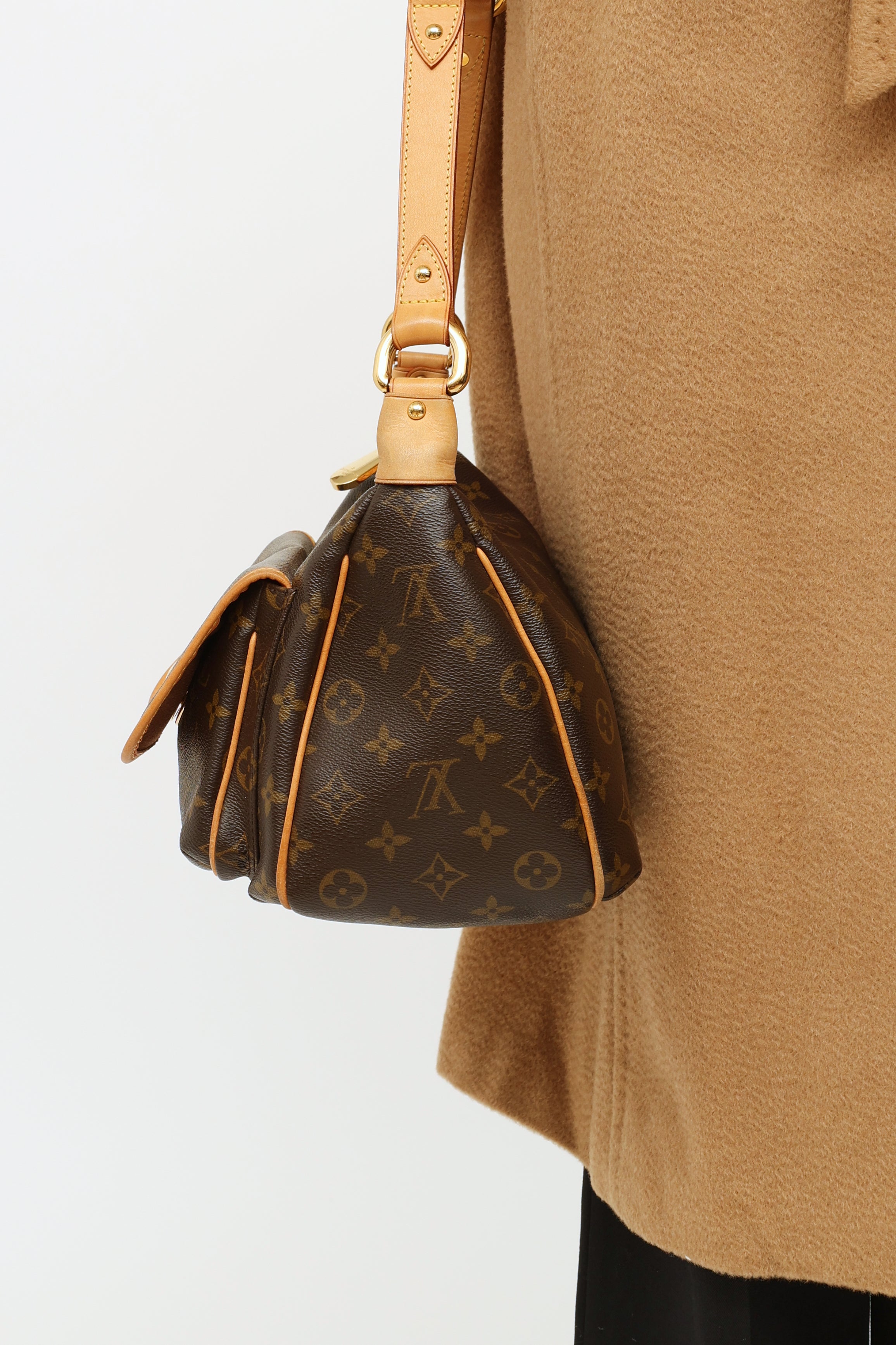 Louis Vuitton Monogram Tikal PM - Brown Shoulder Bags, Handbags - LOU758181