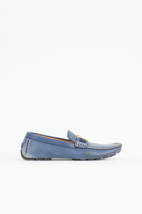 Louis Vuitton Leather Monte Carlo LV Loafer