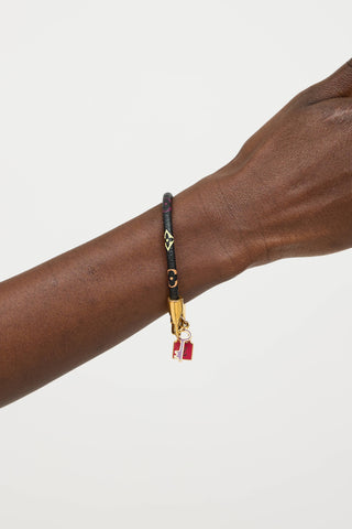 Louis VuittonX Takashi Murakami Monogram Luck It Bracelet