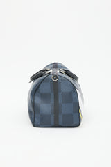 Louis Vuitton Navy America's Cup Keepall 55 Duffle Bag