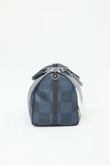 Louis Vuitton Navy America's Cup Keepall 55 Duffle Bag