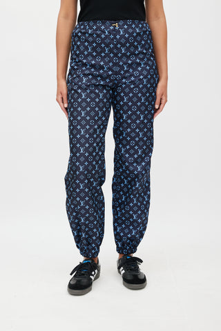 Louis Vuitton Navy & Blue Monogram Jogging Pant