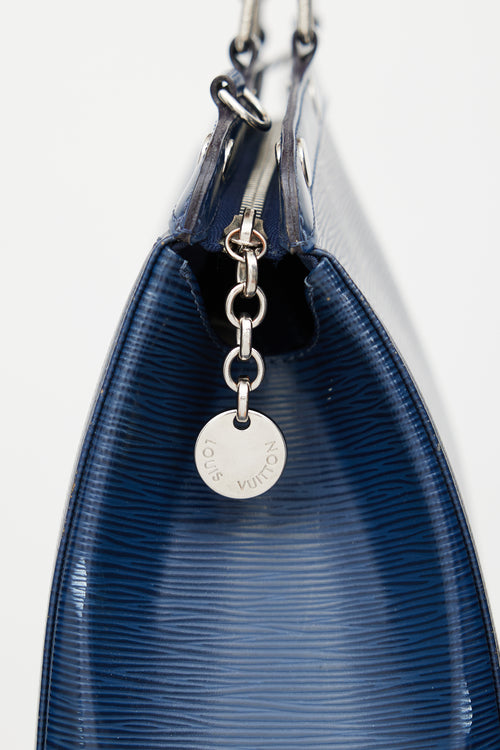 Louis Vuitton Navy Epi Leather Blair MM Shoulder Bag