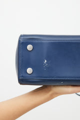 Louis Vuitton Navy Epi Leather Blair MM Shoulder Bag