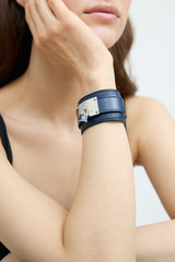 Louis Vuitton Leather Infinity Bracelet