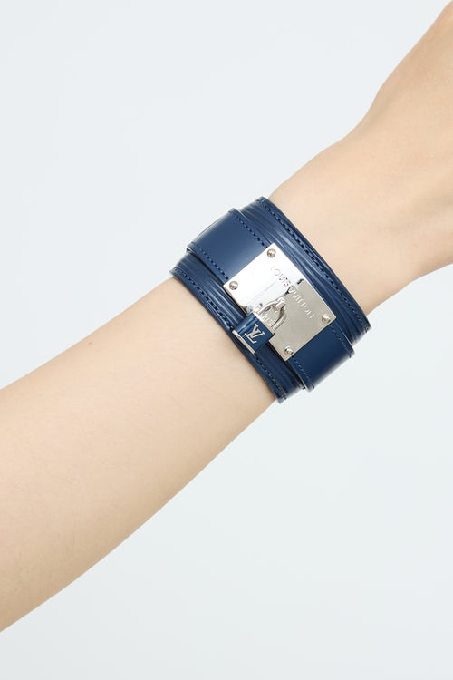 Louis Vuitton Leather Infinity Bracelet