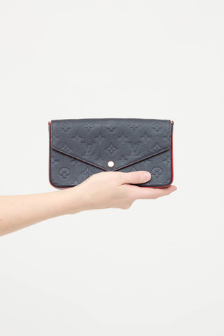 Louis Vuitton Empreinte Leather Félicie Pochette  Bag