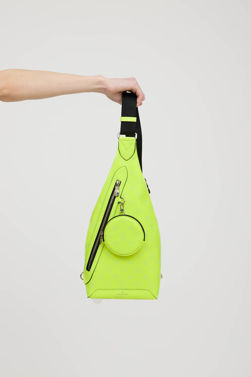 Louis Vuitton Leather Neon Duo Sling Bag