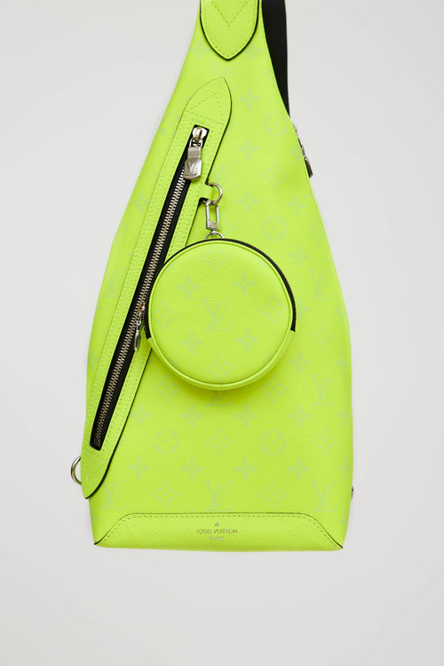 Louis Vuitton Leather Neon Duo Sling Bag