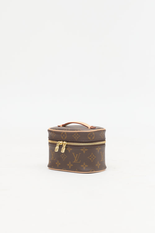 Louis Vuitton Monogram Leather Nice Nano Vanity Case