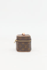 Louis Vuitton Monogram Leather Nice Nano Vanity Case