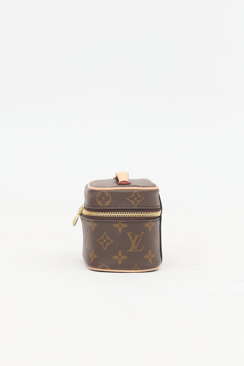 Louis Vuitton Monogram Leather Nice Nano Vanity Case
