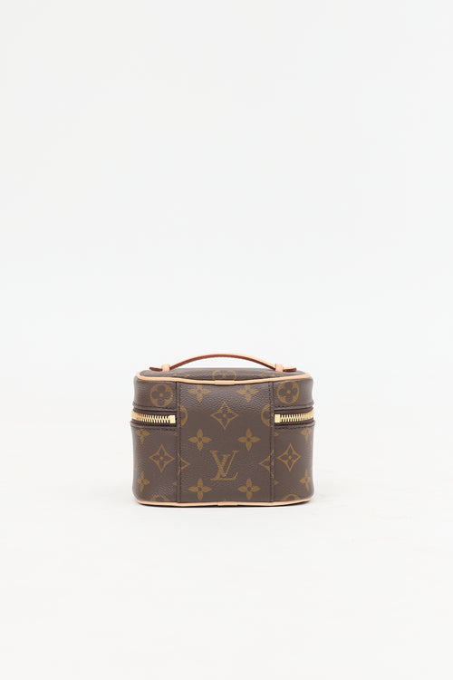 Louis Vuitton Monogram Leather Nice Nano Vanity Case