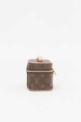 Louis Vuitton Monogram Leather Nice Nano Vanity Case