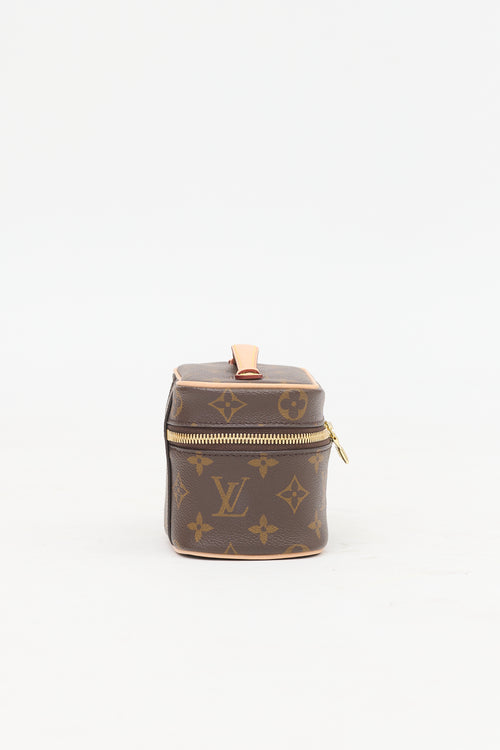 Louis Vuitton Monogram Leather Nice Nano Vanity Case