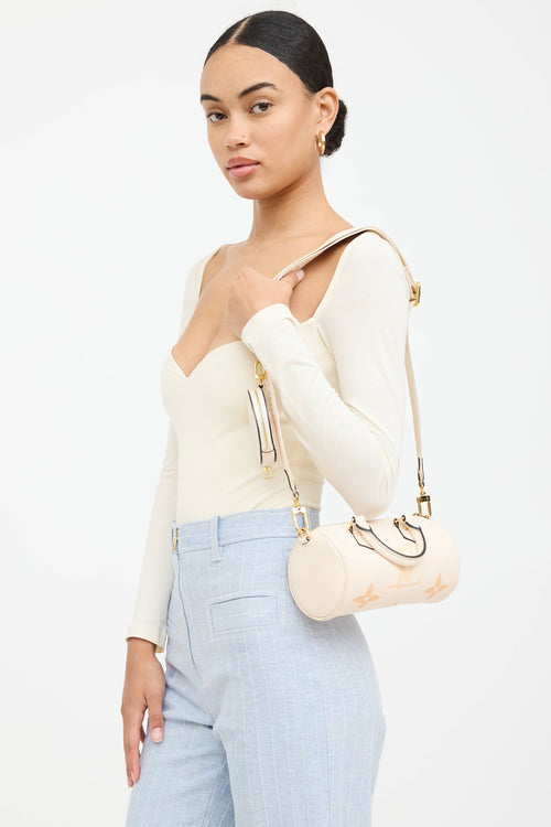 Louis Vuitton Leather Pool Papillion Bag